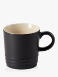 Le Creuset Stoneware Espresso Mug, 100ml, Satin Black