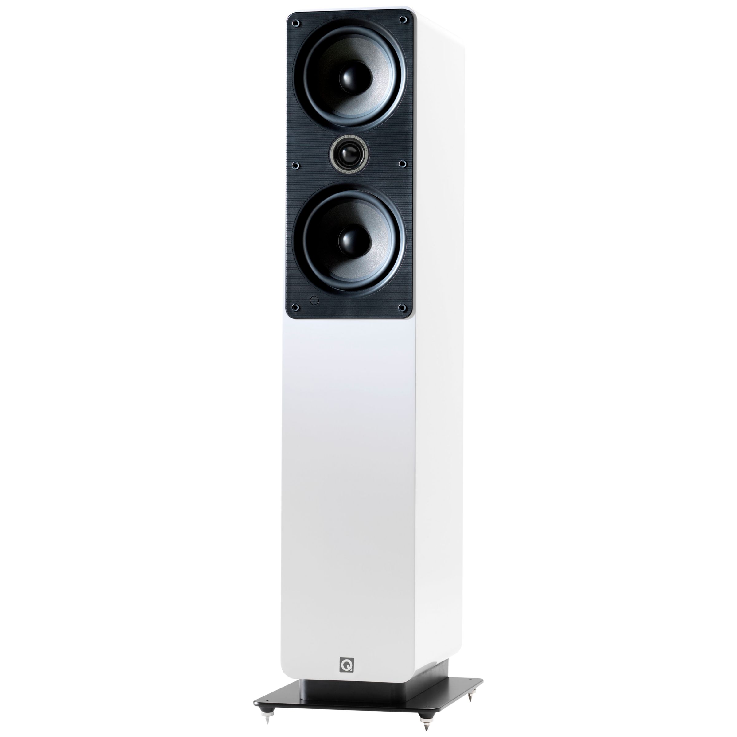 Buy Q Acoustics 2050i Floorstanding Speakers, White Online at johnlewis.com