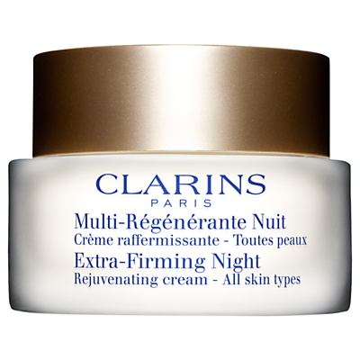 shop for Clarins Extra-Firming Night Rejuvenating Cream - All Skin Types, 50ml at Shopo