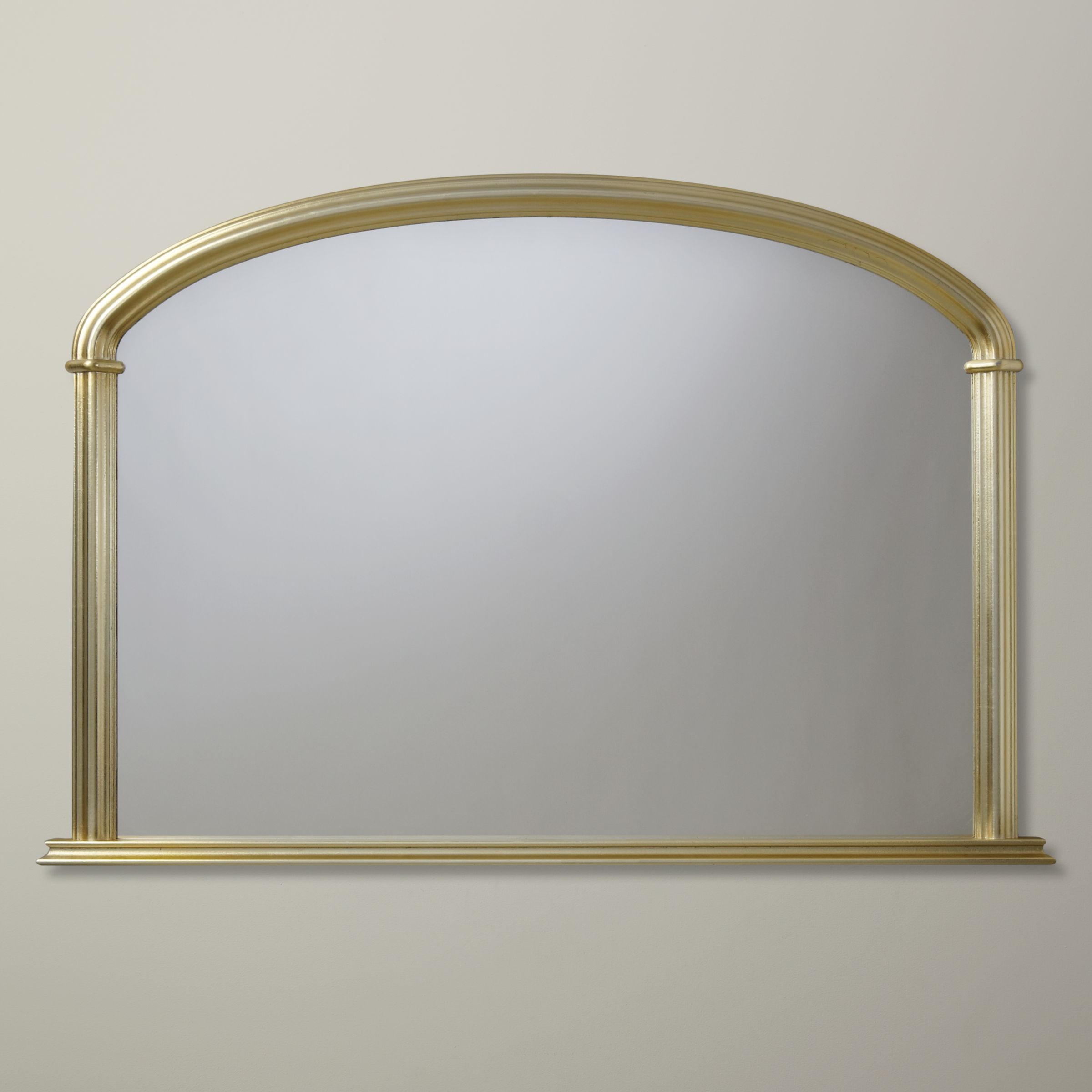 John Lewis & Partners Eve Overmantel Mirror, 84 x 124cm
