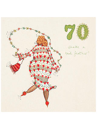 Woodmansterne 70th Birthday Card