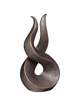 Frith Sculpture Curve Bronze by Adrian Tinsely, H26cm
