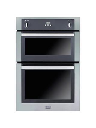 Stoves SGB900PS Double Gas Oven, Stainless Steel