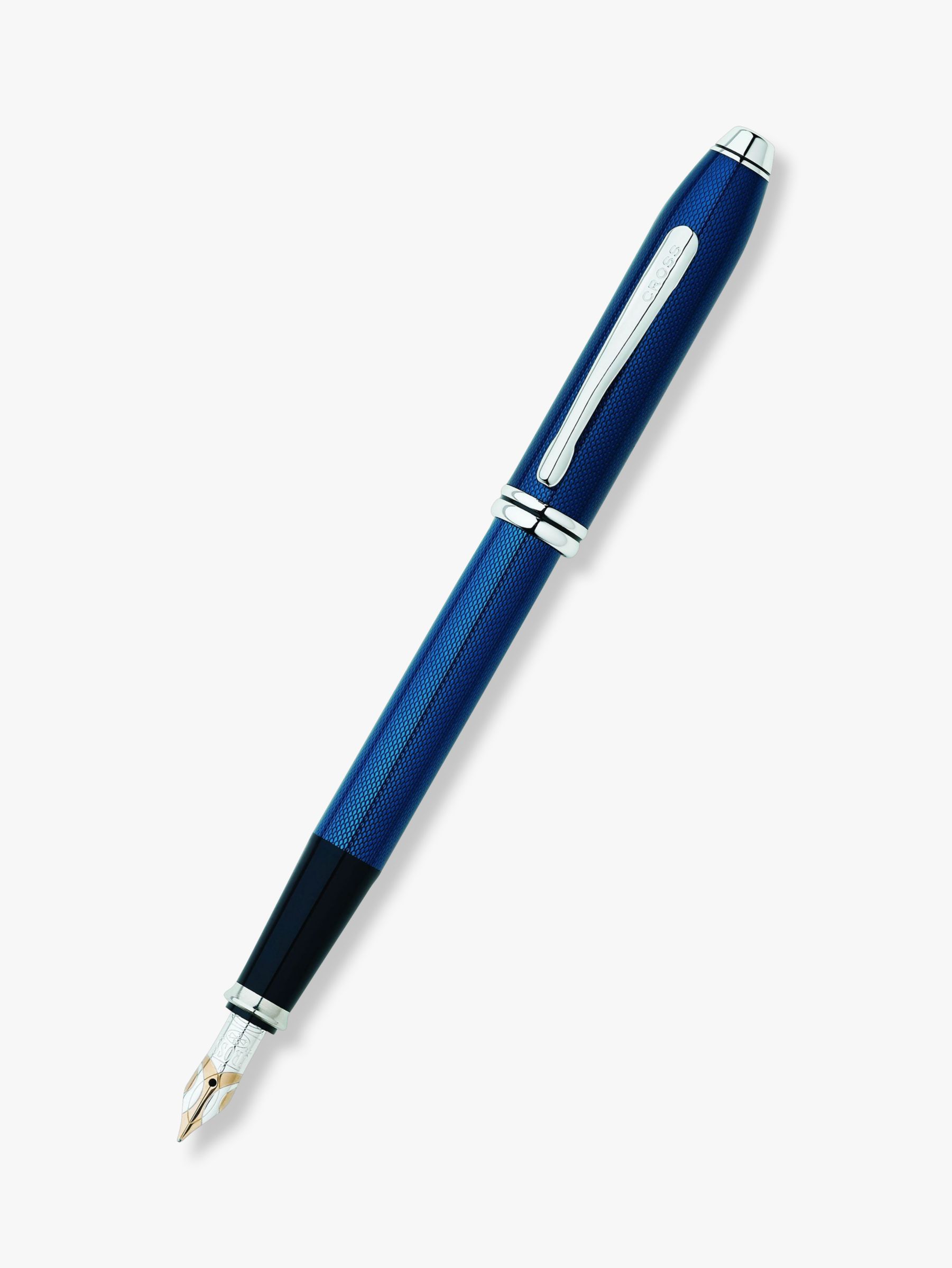 Cross Townsend Fountain Pen, Quartz Blue