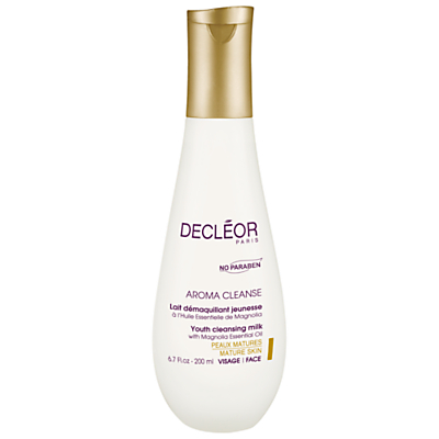 shop for Decléor Youth Cleansing Milk with Magnolia Essential Oil, 200ml at Shopo