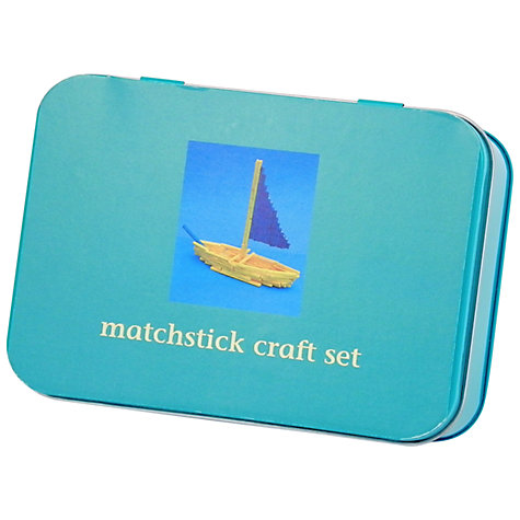 Craft Ideas  Matchsticks on Apples To Pears Mini Tin  Matchstick Craft Set Online At Johnlewis Com
