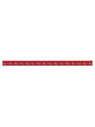 East of India Tape, Noel, Red, 3m