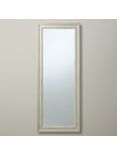 John Lewis Distressed Full Length Mirror, 132 x 52cm, Cream