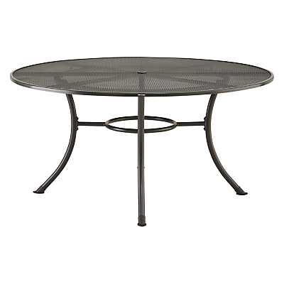 John Lewis Henley by KETTLER Round 6-Seater Outdoor Dining Table
