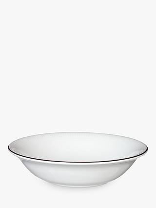 Vera Wang for Wedgwood Blanc sur Blanc Cereal Bowl, 16cm, White