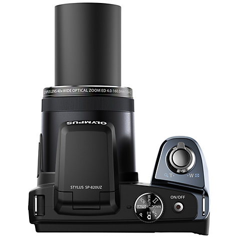 Olympus SP-820UZ iHS Long Zoom Camera- Black 14MP, 40X, HD, Panorama, canon