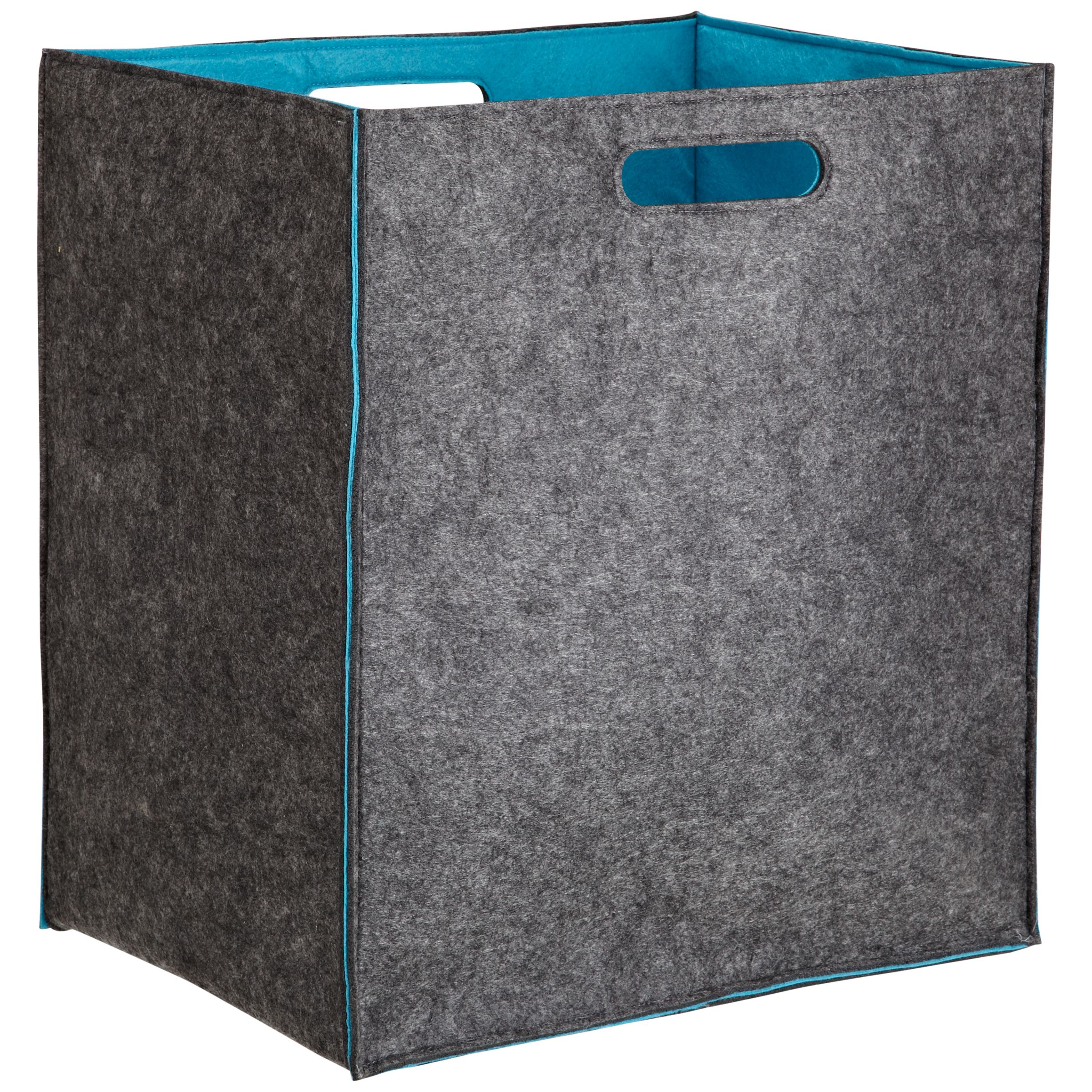 Buy John Lewis Felt Storage Bag, Large, Teal Online at johnlewis