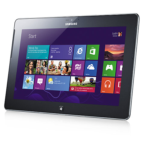 Samsung ATIV Tab Tablet, Snapdragon S4, Windows RT, 101”, Wi-Fi, 32GB, Silver