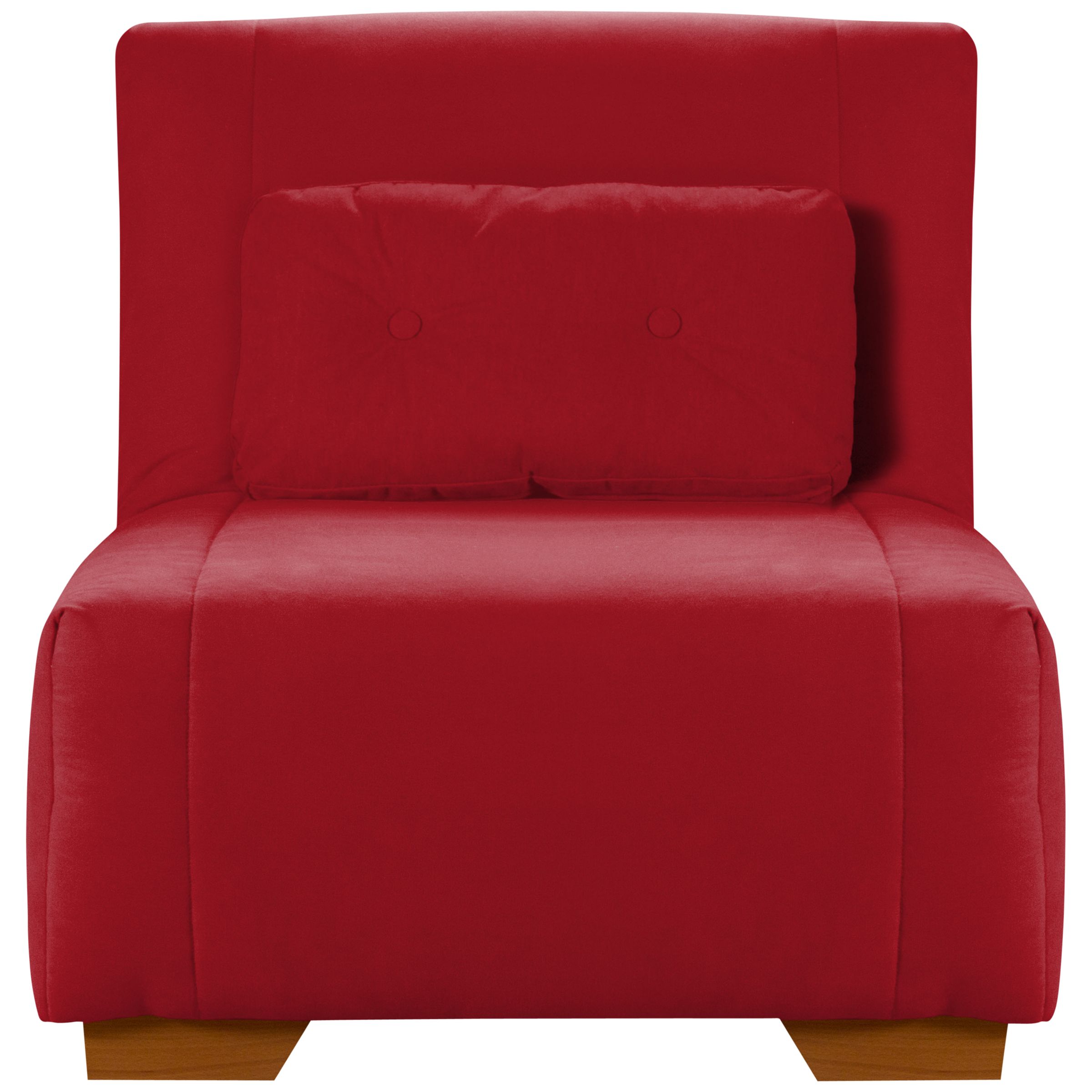 Buy John Lewis Strauss Chair Bed, Mason Coastal Red Online at ...