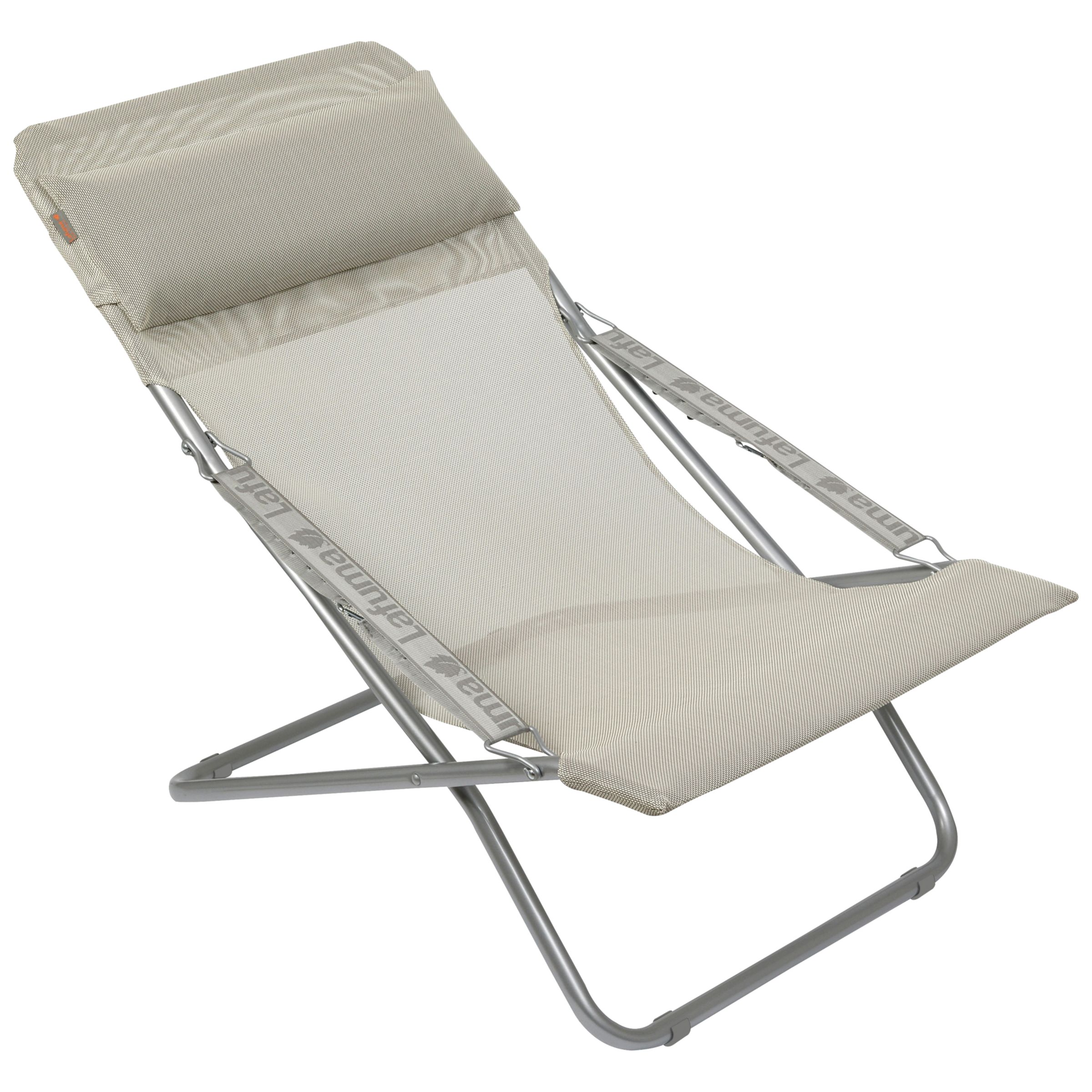 Lafuma Transabed XL Outdoor Relaxer Chair, Seigle