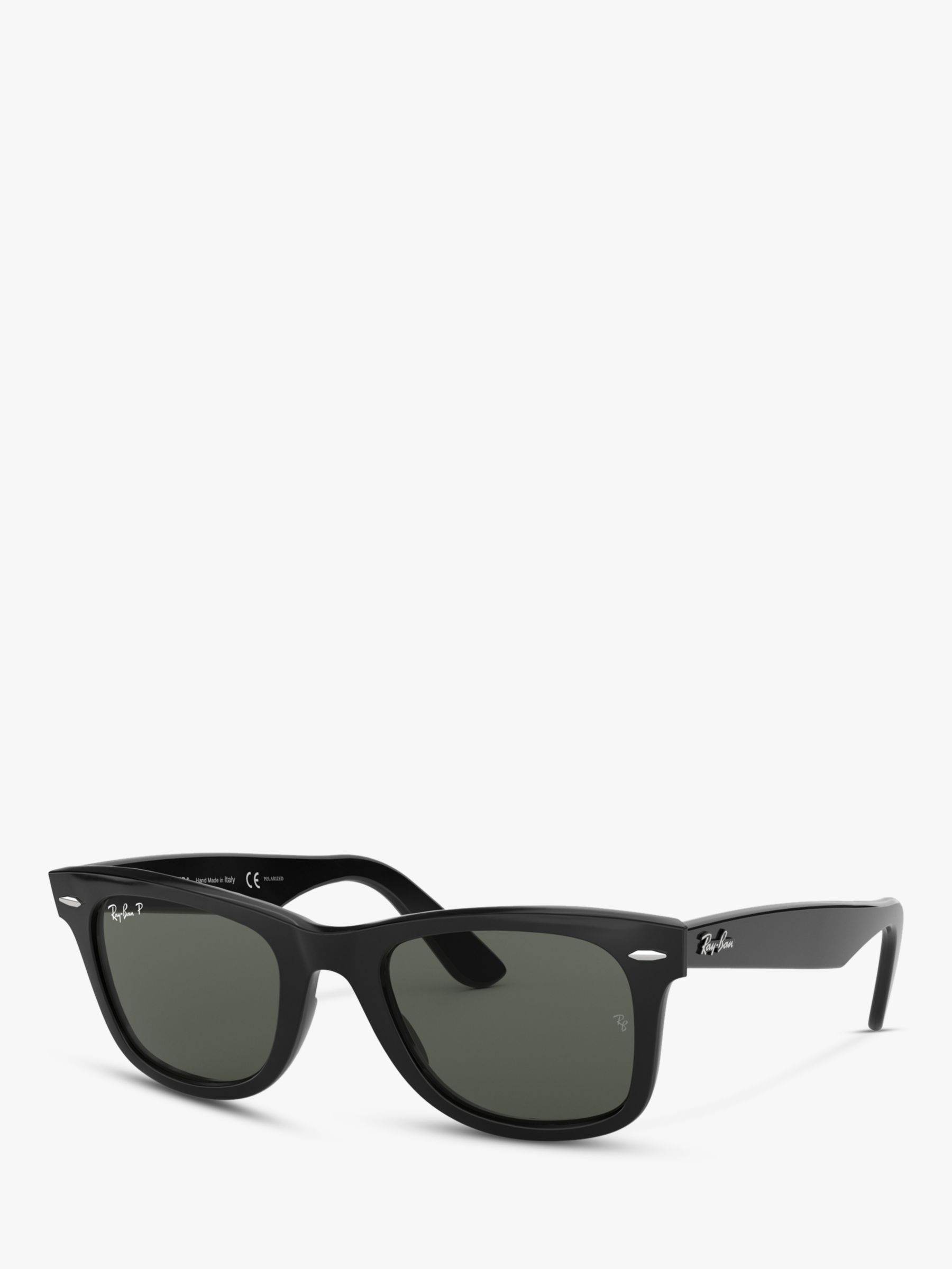 Black polarized wayfarer sunglasses sale