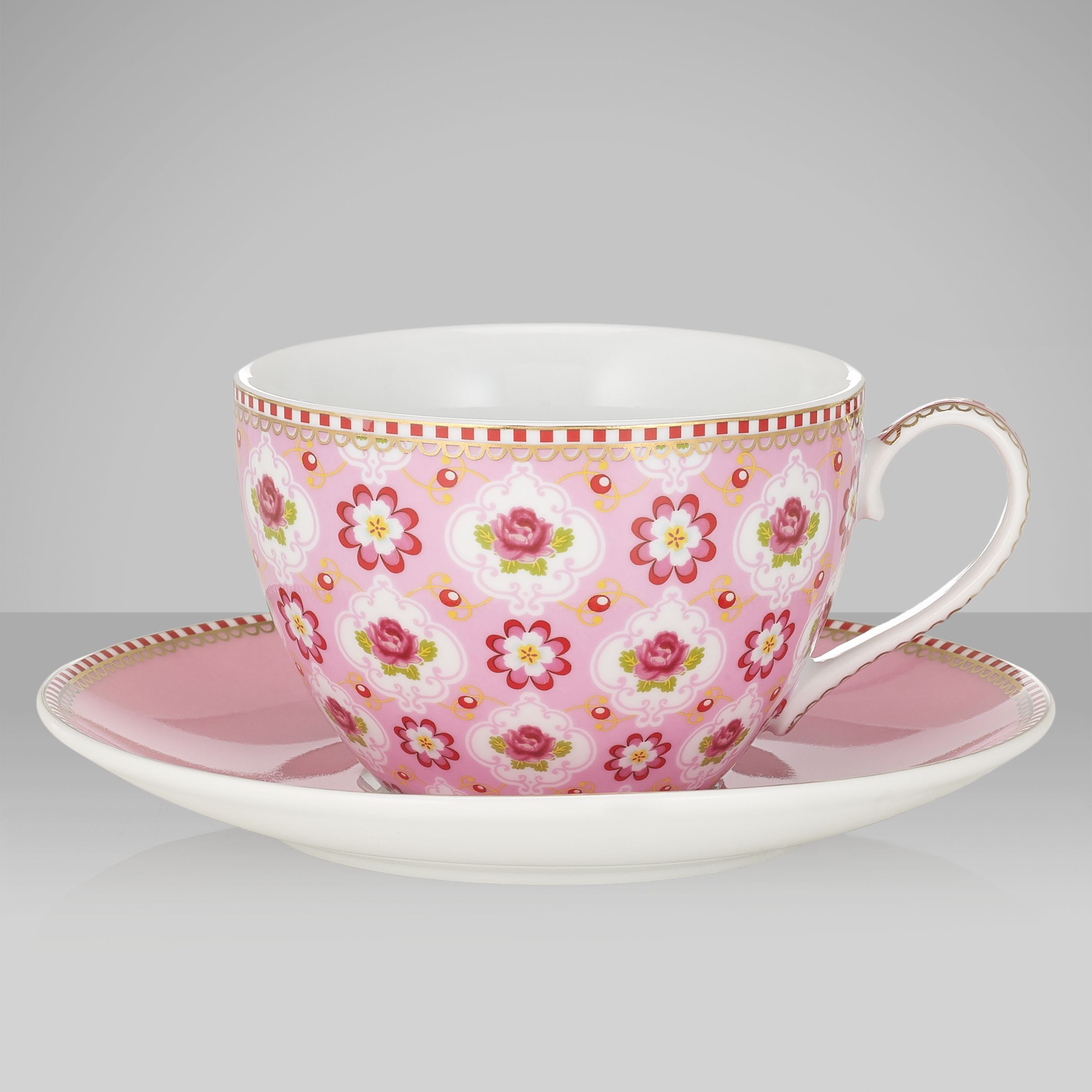 Blossom Cup & Saucer, 0.3L, Pink 435617
