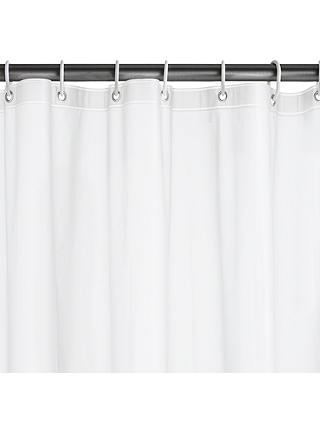 John Lewis PEVA Shower Curtain Liner