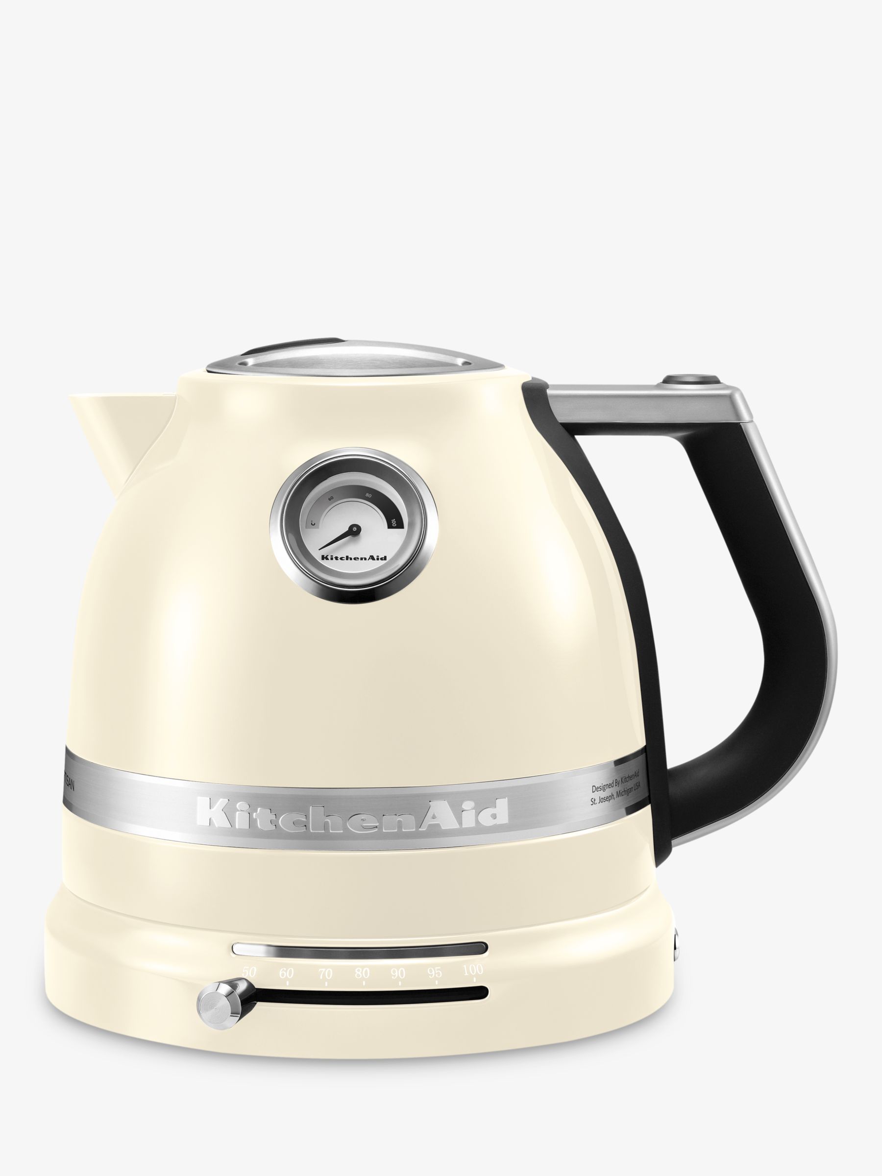 Electric kettle Artisan 1.5L, Cast Iron Black color - KitchenAid brand