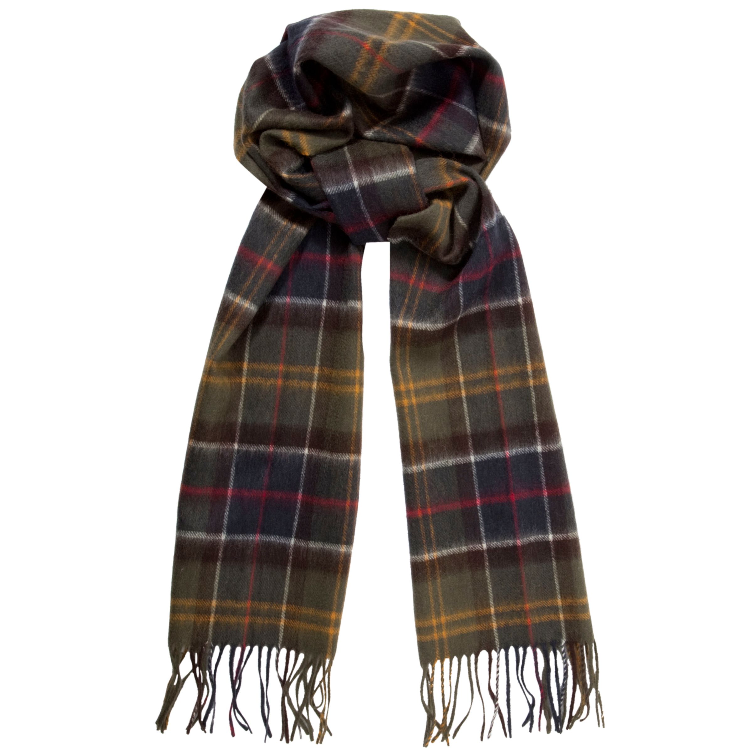 barbour lambswool and cashmere scarf
