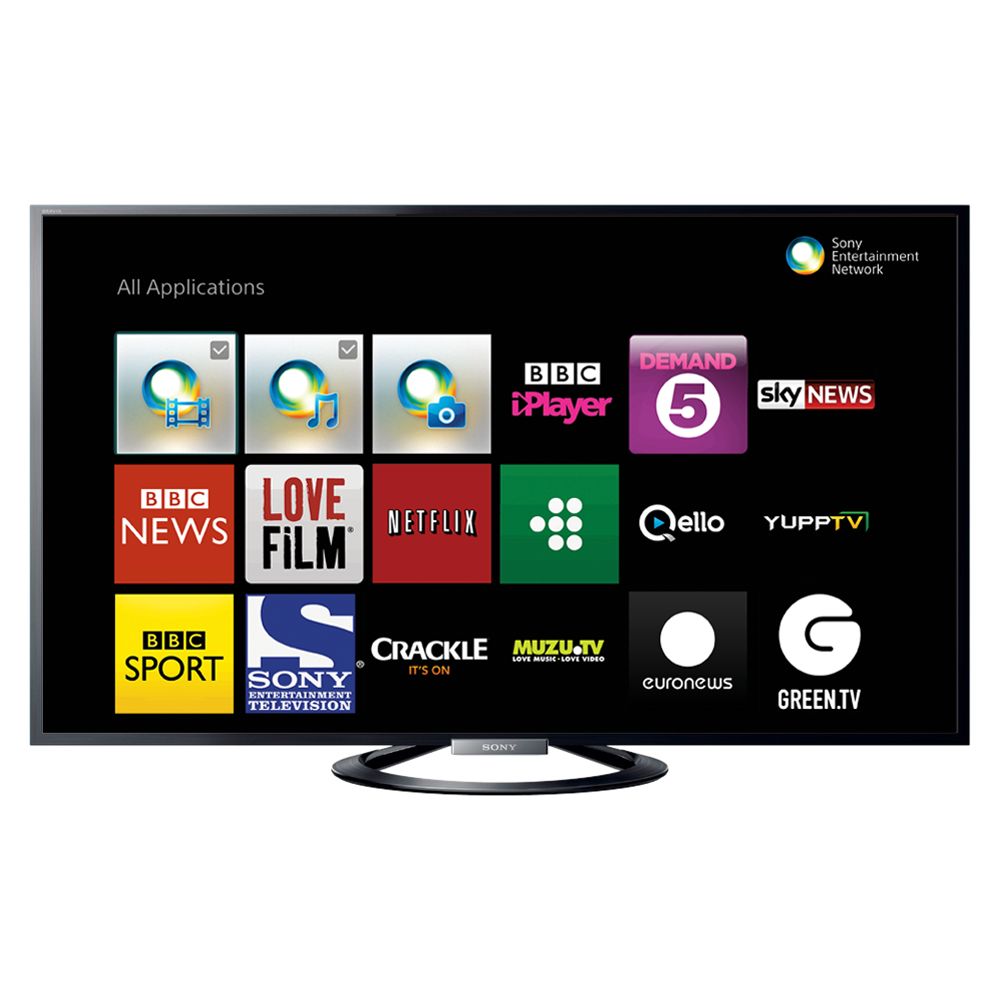 Sony Bravia KDL55W805ABU LED HD 1080p 3D Smart TV, 55 Inch, NFC with Freeview HD