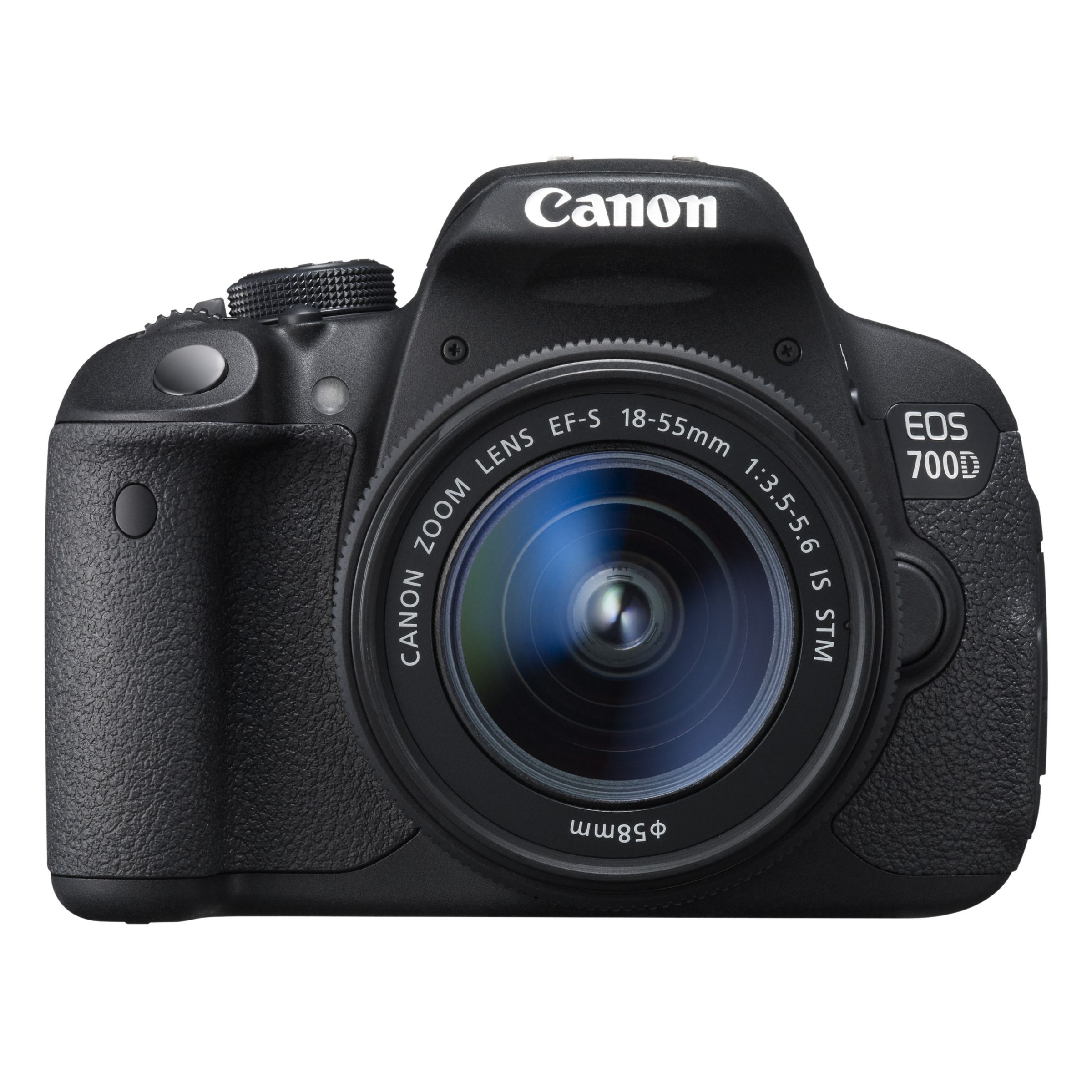 Buy Canon EOS 700D Digital SLR Camera with 18-55mm STM Lens, HD 1080p, 18MP, 3" LCD Touch Screen Online at johnlewis.com