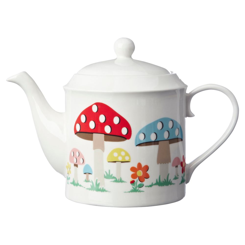 Buy Cath Kidston Mushroom Teapot, 1.3L Online at johnlewis.com