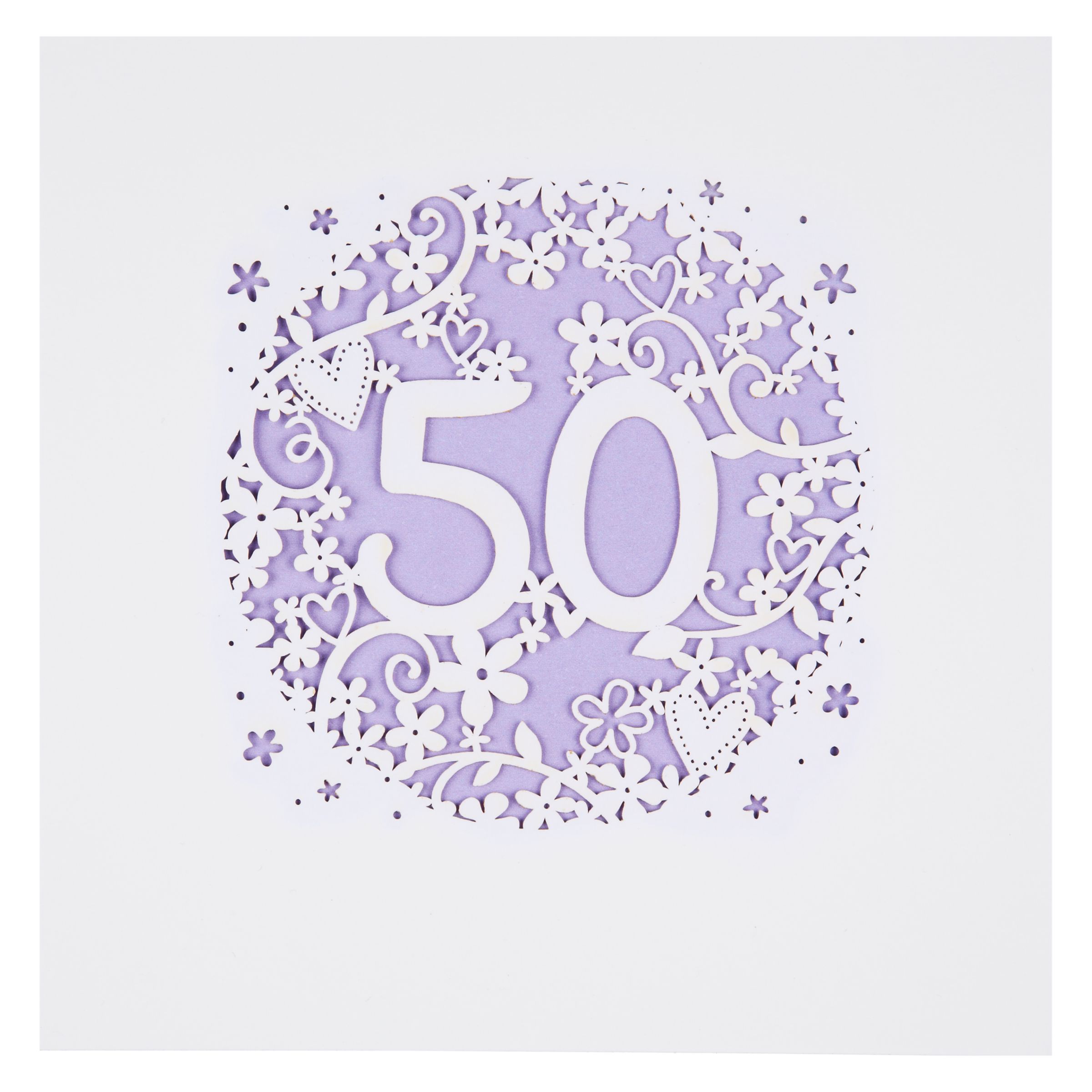 Paperlink 50th Birthday Card