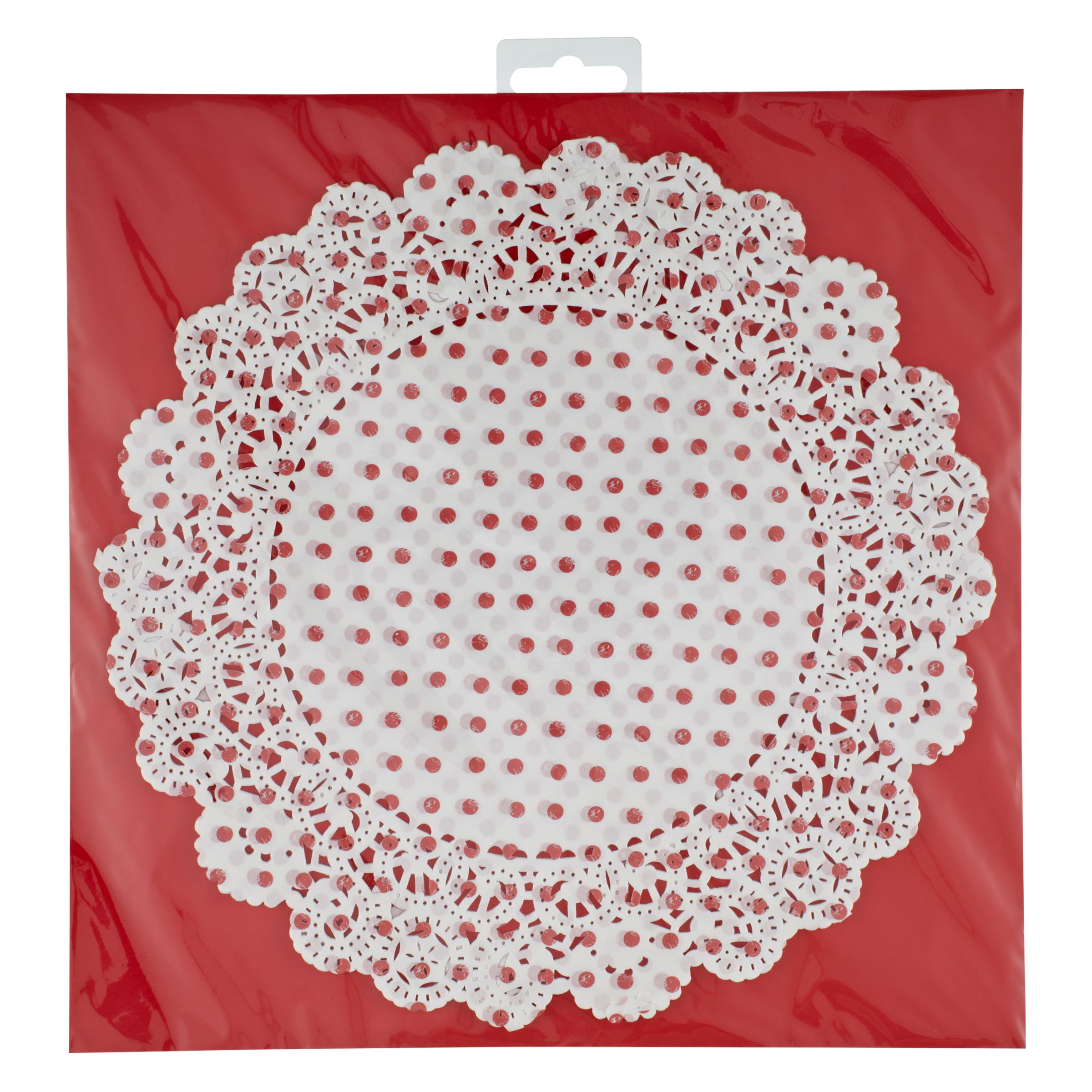 Talking Tables Let It Snow paper Doilies, Pack of 20