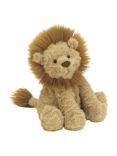 Jellycat Fuddlewuddle Lion Soft Toy, Medium, Brown/Beige