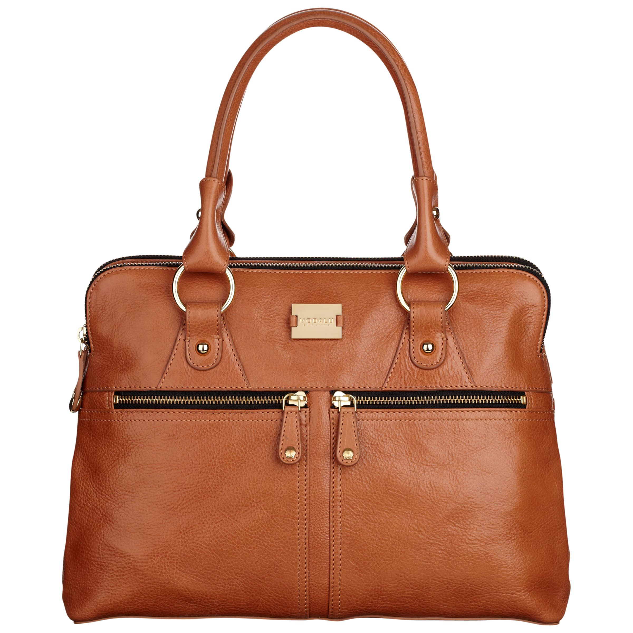 Modalu Pippa Medium Grab Bag, Tan