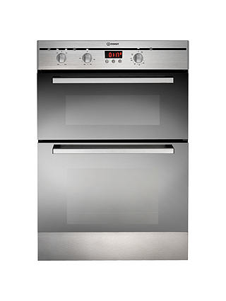 Indesit FIMD23IXS Double Electric Oven, Stainless Steel