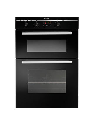 Indesit FIMD23BKS Double Electric Oven, Black