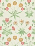 Morris & Co. Bird Daisy Wallpaper, Willow, 212562