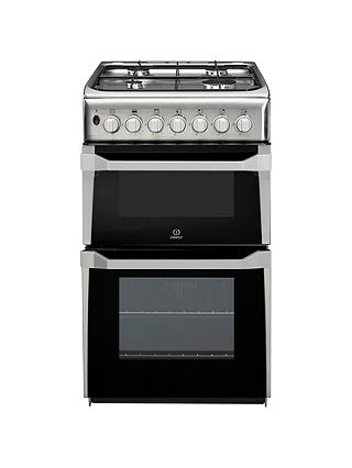 Indesit IT50DXXS Dual Fuel Cooker, Stainless Steel