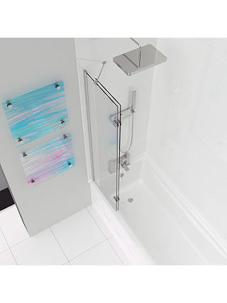 John Lewis & Partners Right-Hand Duo Two Panel Shower Screen
