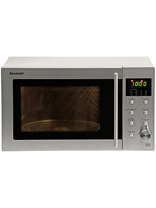 Sharp R28STM Microwave Oven, Stainless Steel