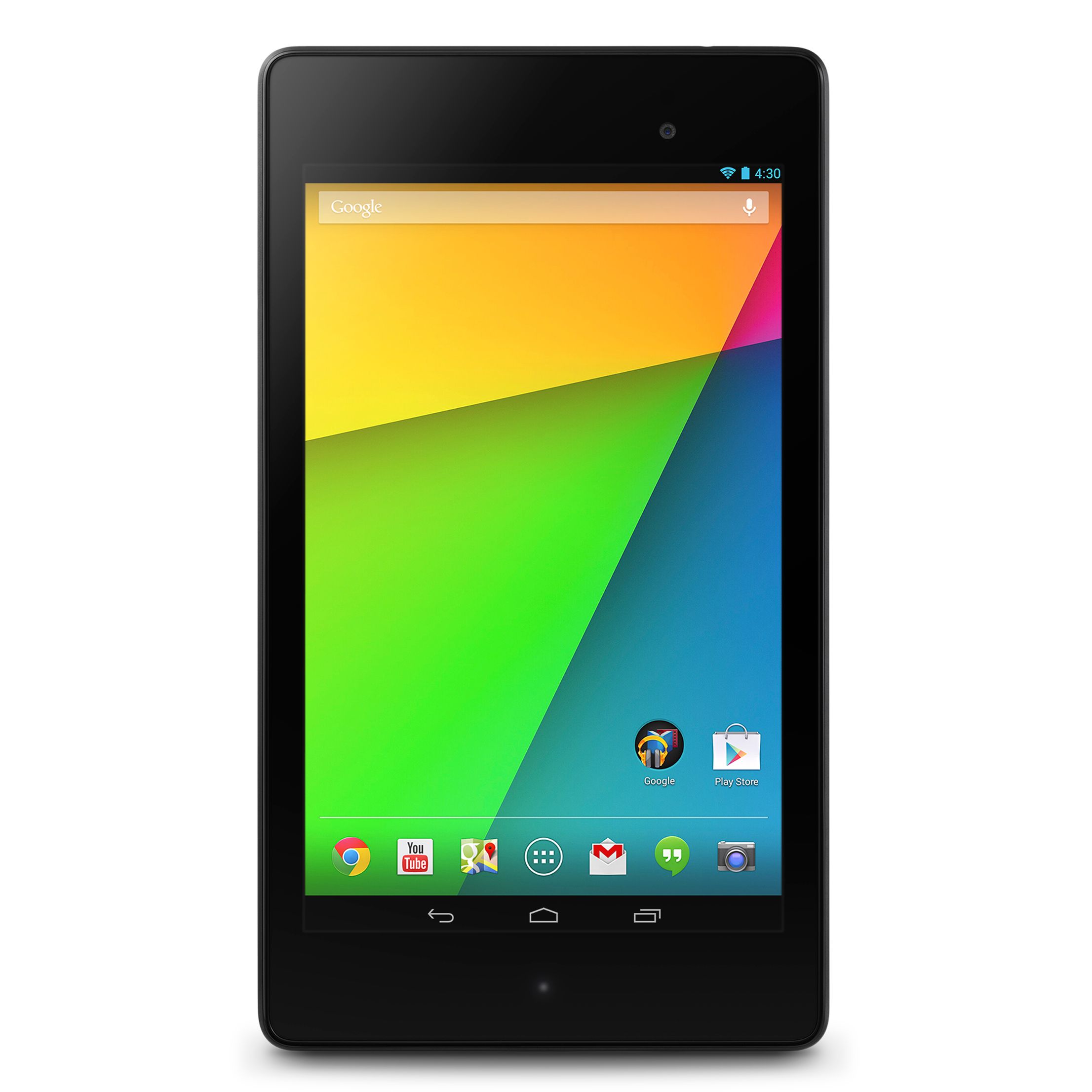 Google Nexus 7 (2013) Tablet, Qualcomm Snapdragon S4, Android, 7", NFC, Wi-Fi, 16GB, Black