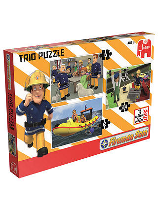 Fireman Sam Jigsaw Puzzles, Pack of 3