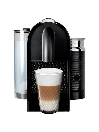Nespresso U & Milk Coffee Machine by Magimix, Black