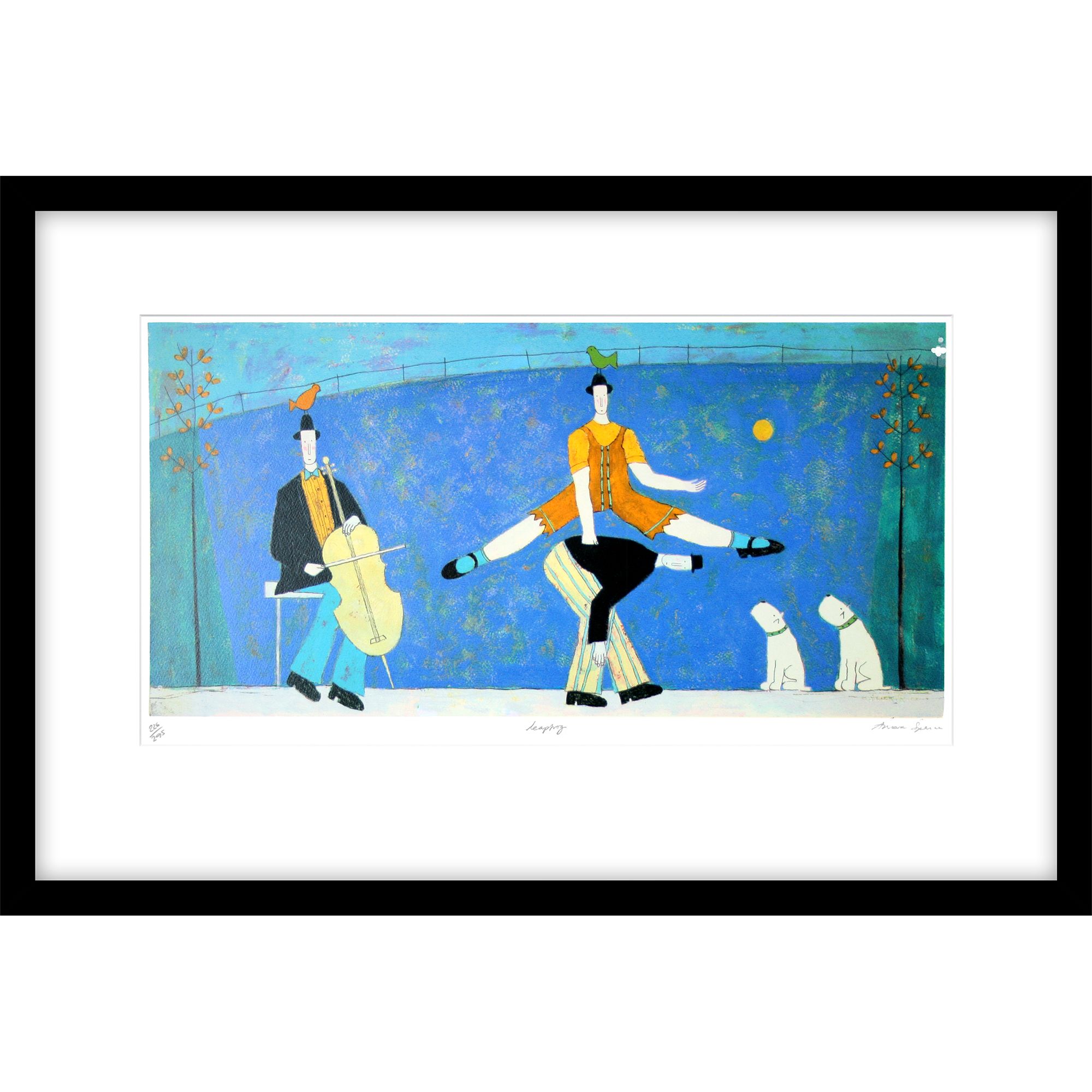 John Lewis Annora Spence - Leap Frog Limited Edition Framed