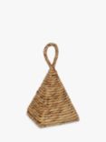 John Lewis ANYDAY Water Hyacinth Pyramid Door Stop