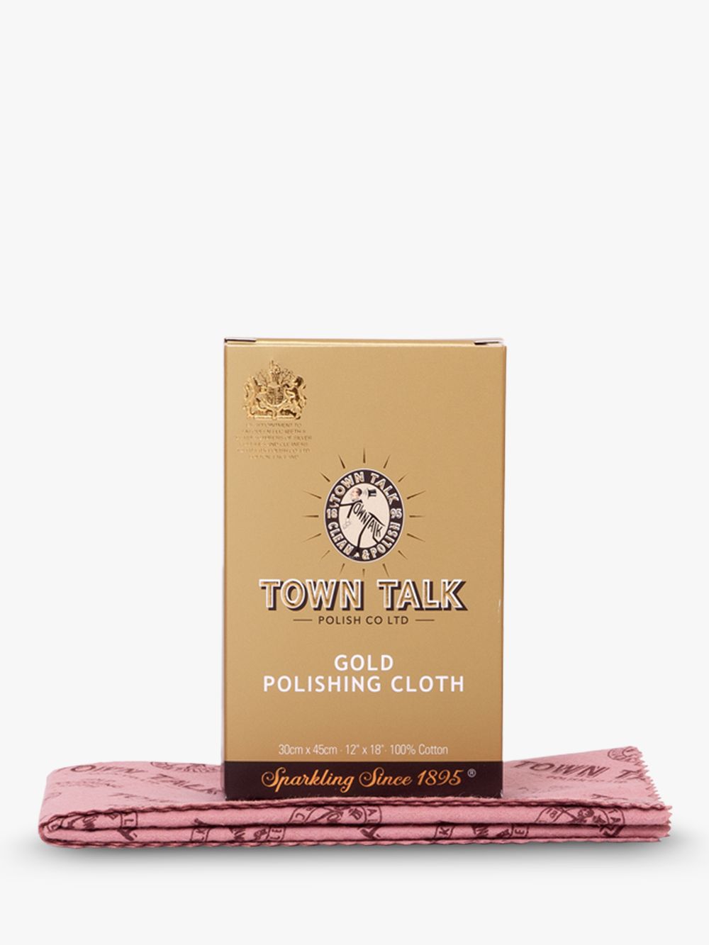 Town Talk - Original Silver Cloth 30 x 45cm