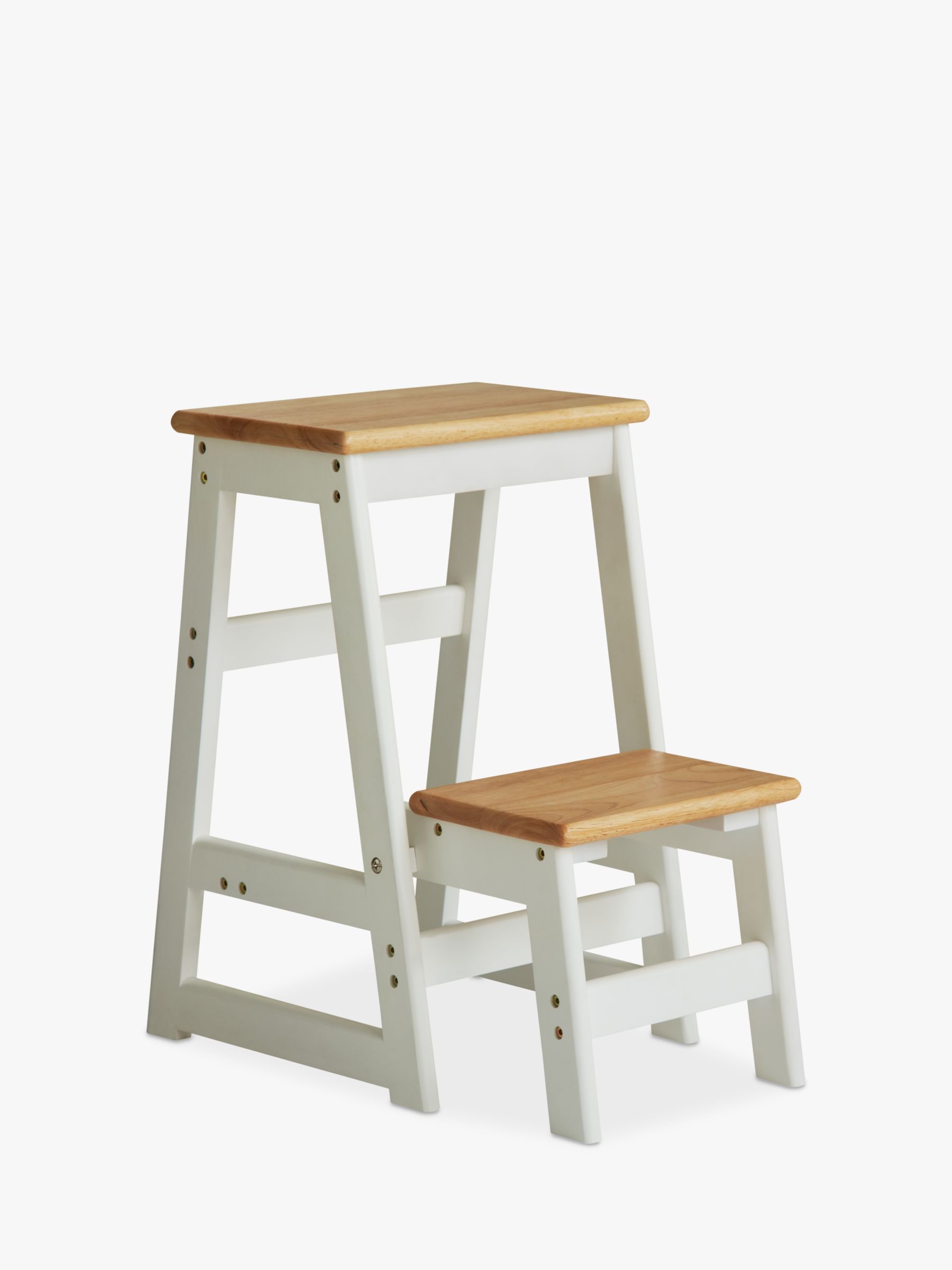 Buy House by John Lewis Fixed Wooden Step Stool | John Lewis