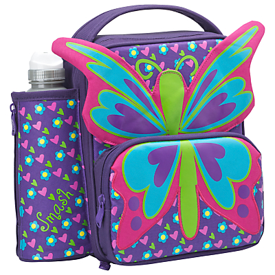Smash Quirkz Butterfly Lunch Bag, Pink