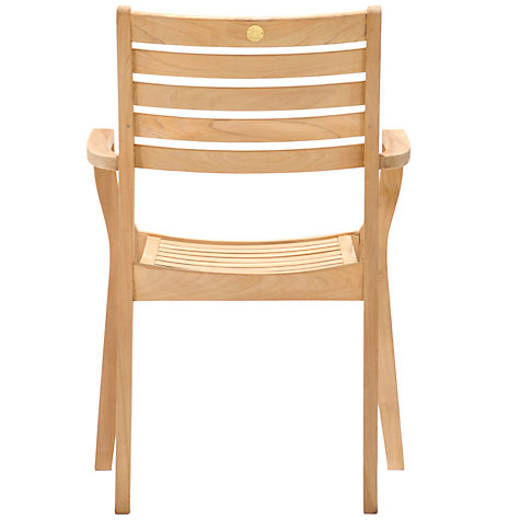 Buy John Lewis Longstock Stacking Garden Chair, FSC 