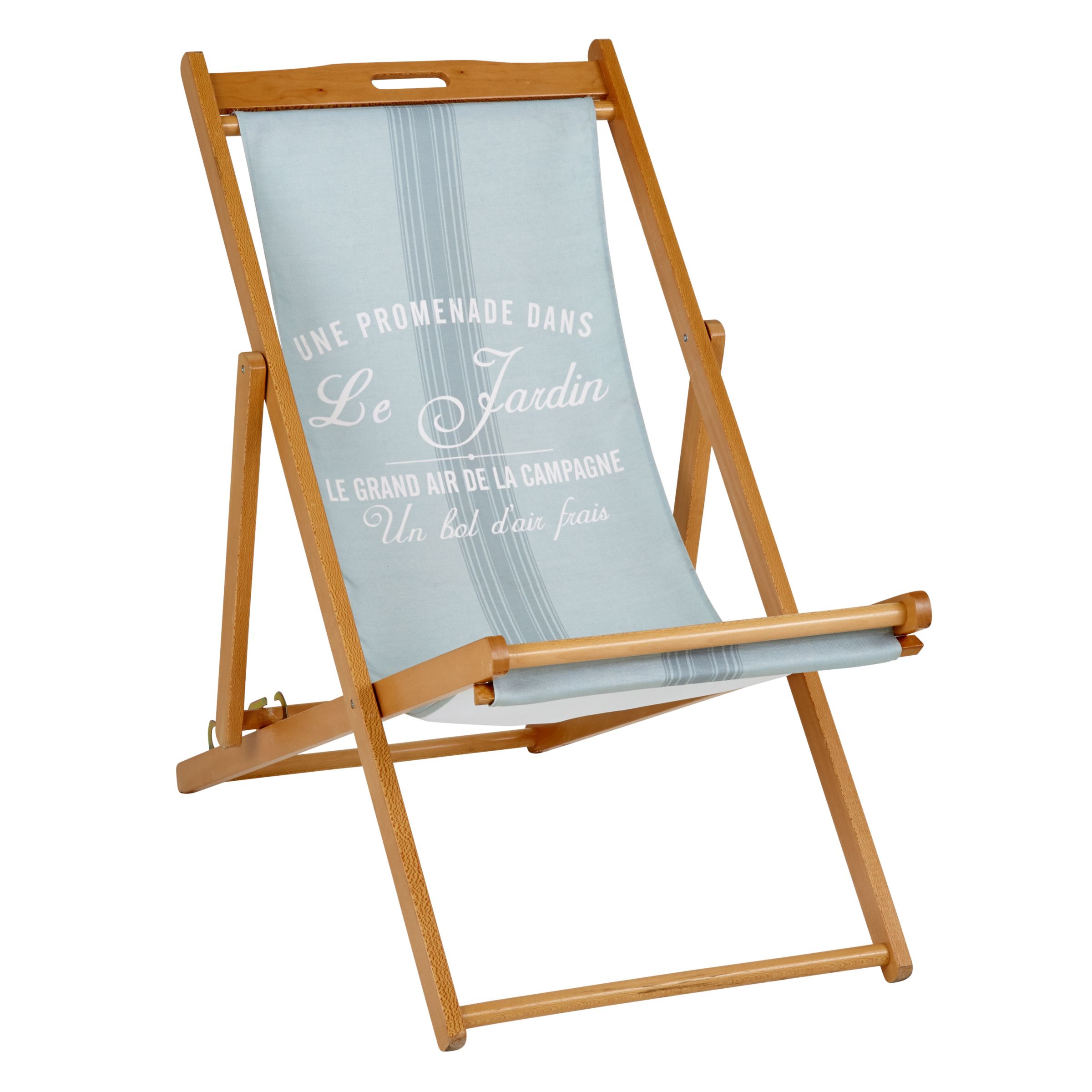 John Lewis Deck Chair Sling, Maison Stripe