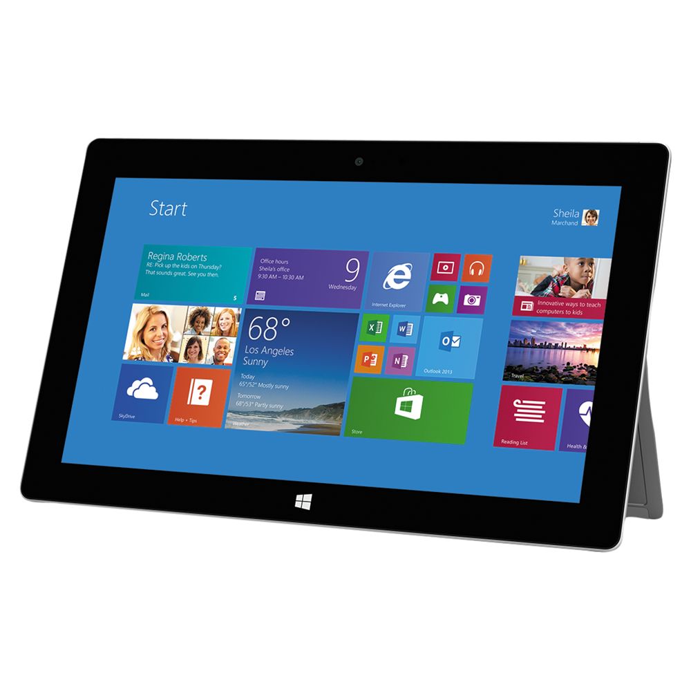 Microsoft Surface 2 Tablet, NVIDIA Tegra 4, Windows RT 81 & Microsoft Office RT 2013, 106", 64GB, Wi-Fi, Magnesium