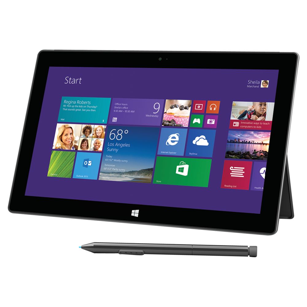 Microsoft Surface Pro 2, Intel Core i5, 8GB RAM, Windows 81 Pro, 106", 512GB, Wi-Fi, Black