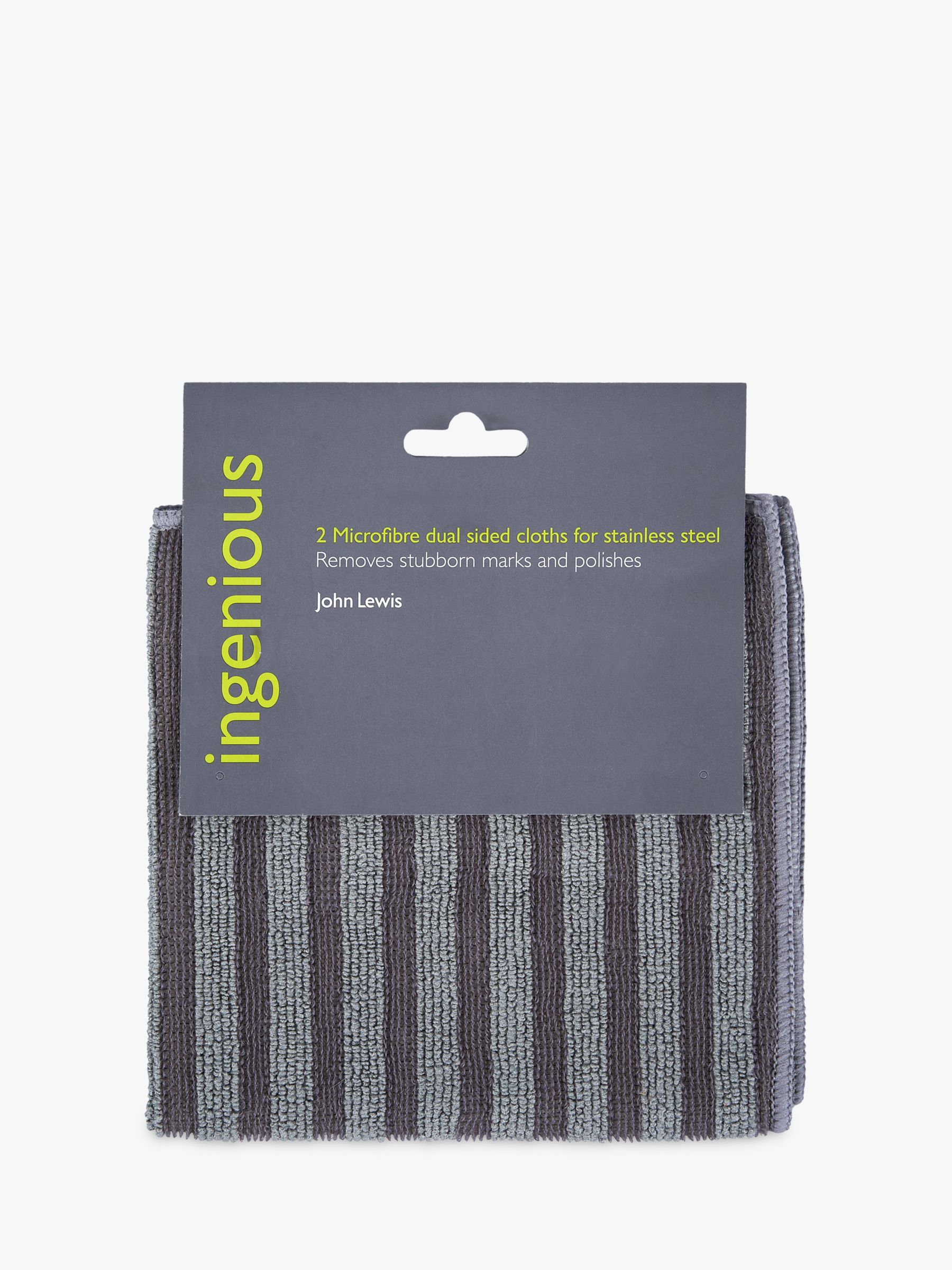 John Lewis Ingenious Microfibre Stainless Steel Cloth